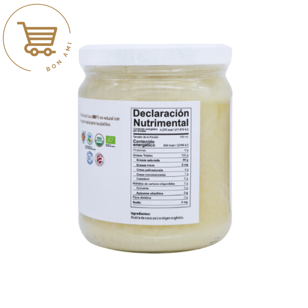 Aceite de Coco Orgánico 475 ml