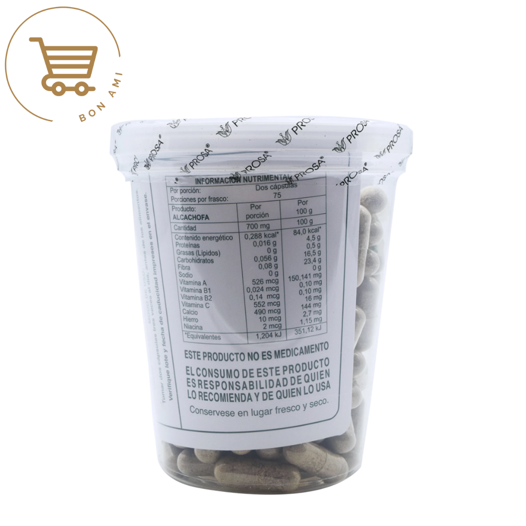 Alcachofa 150 Cap.