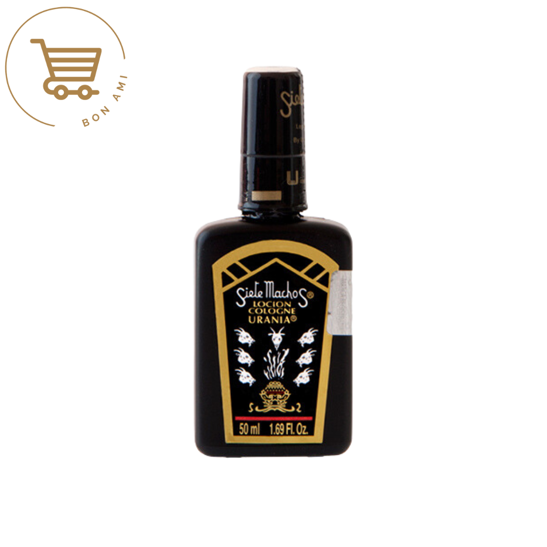 Siete Machos Loción Urania, 50 ml