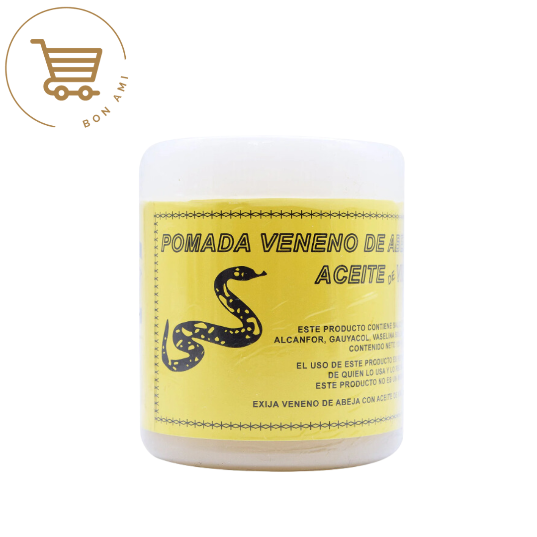 Pomada de Veneno de Abeja y Aceite de Vibora 120 g