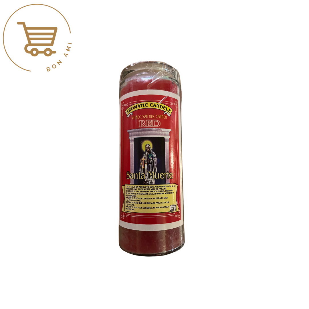 Veladora Santa Muerte de Atracción