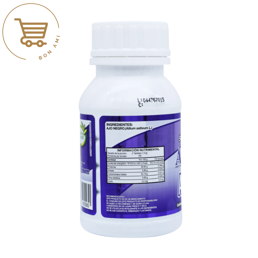 Ajo Negro 200 Tab.
