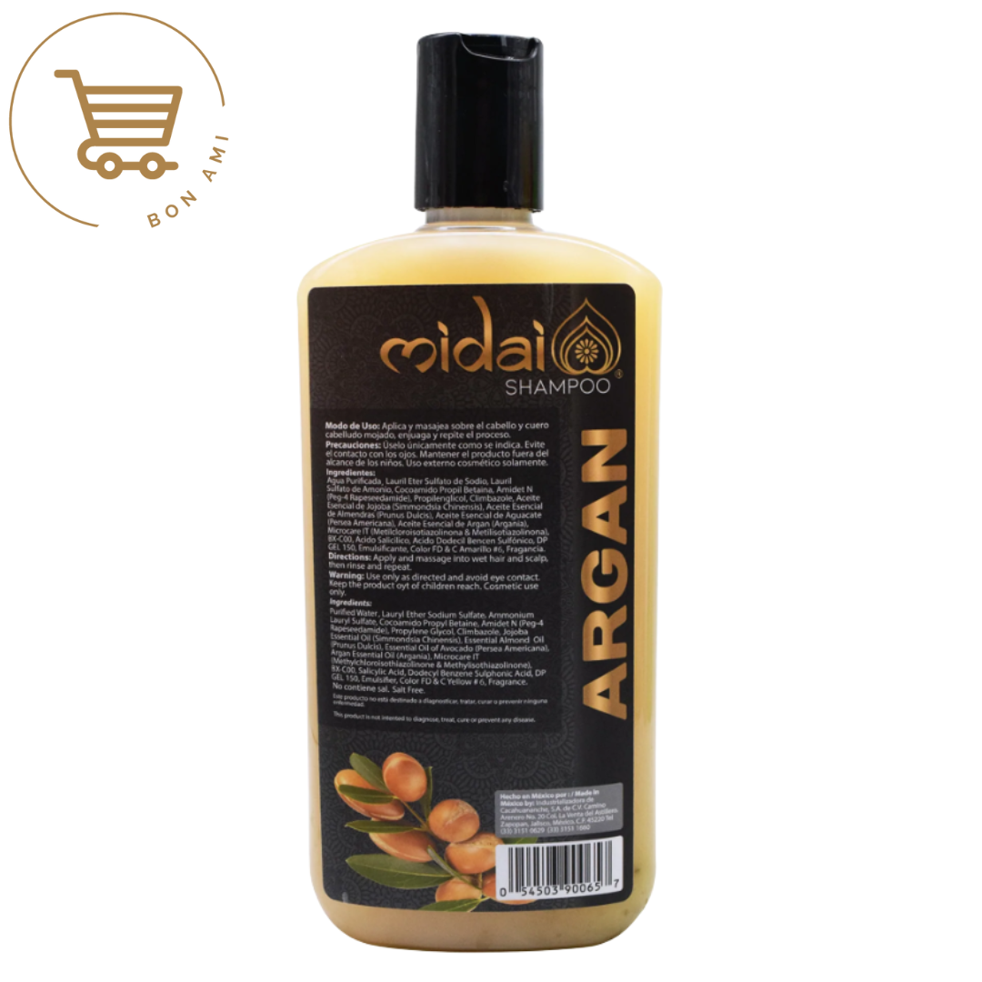 Shampoo Midai Argan 500 ml