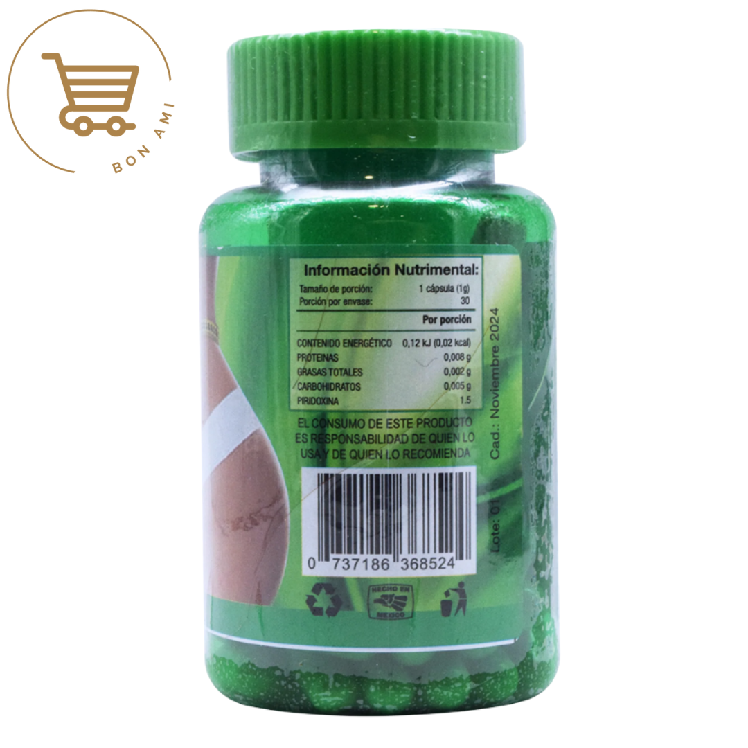 Chupa grasa Joy Natura 30 cap