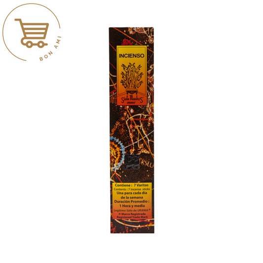 Incienso Siete Machos con 7 varitas